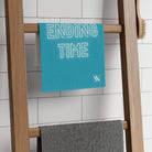 Happy Ending Time Teal Mix & Match Soft Sex Towels | Naughty Lovers’ Gifts