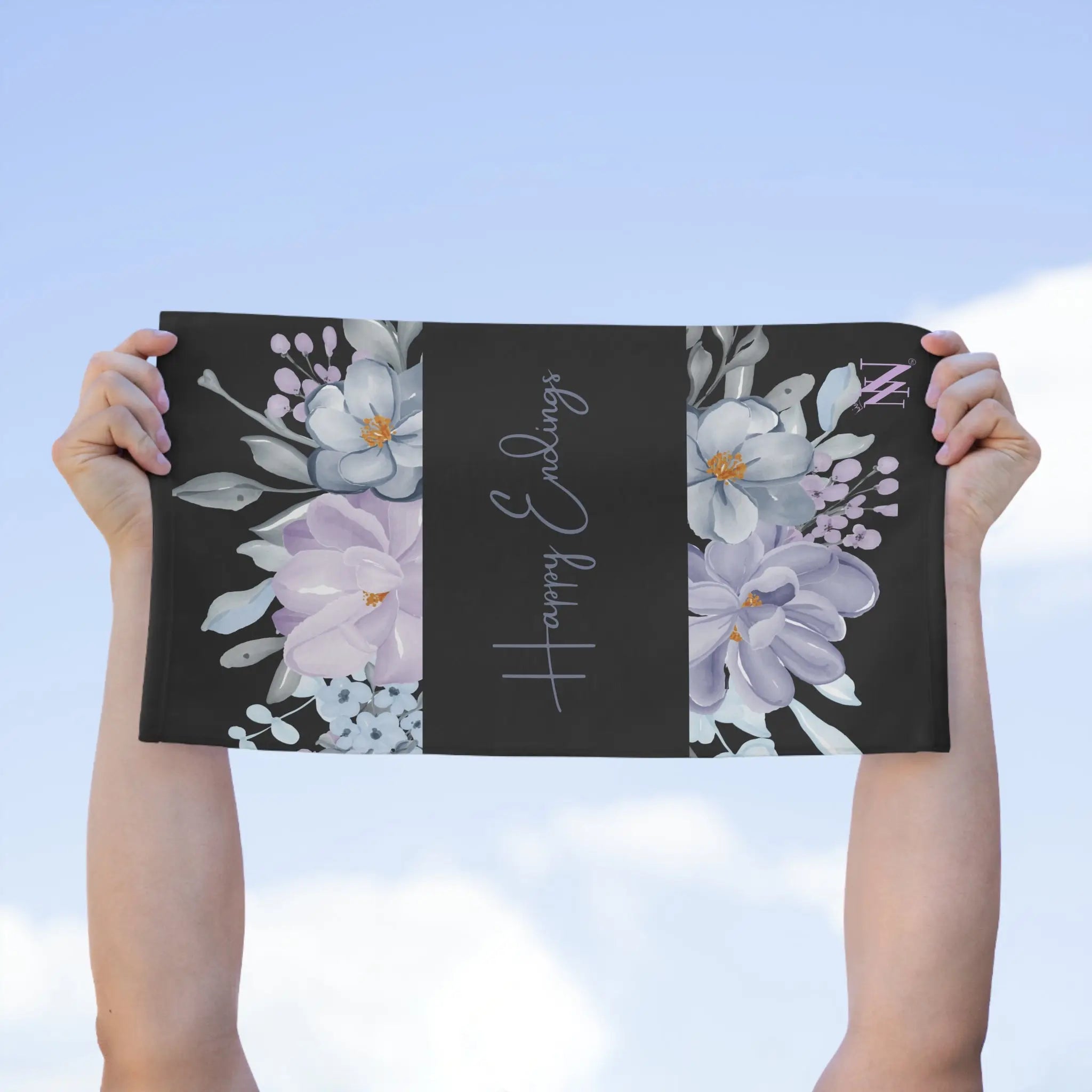 Happy Endings Floral Mix & Match Soft Fun-Flirty Lovers’ Towels