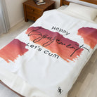 Happy Engagement Let’s Cum | Mix & Match Fun-Flirty Lovers’ Blankets