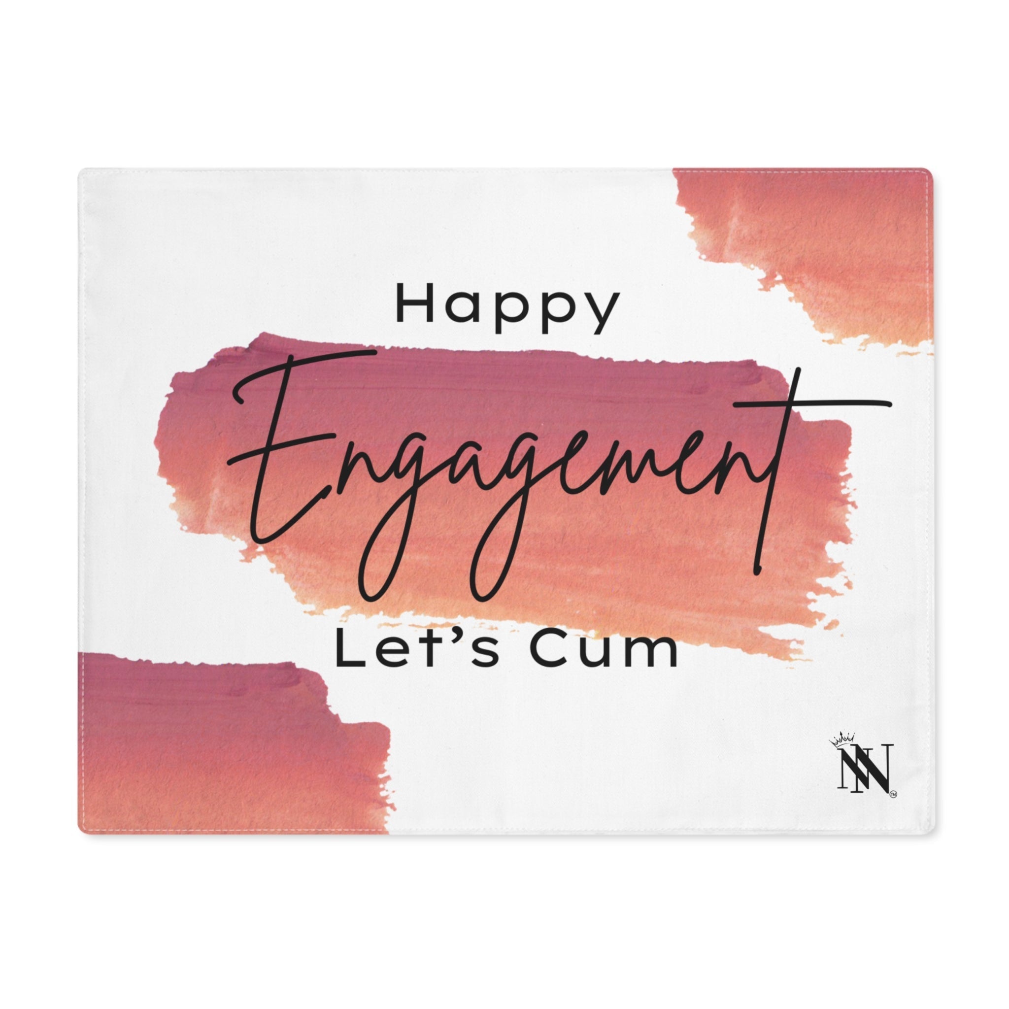 Happy Engagement Let’s Cum | Mix & Match Playful Fun-Flirty Lovers’ Toy Mats