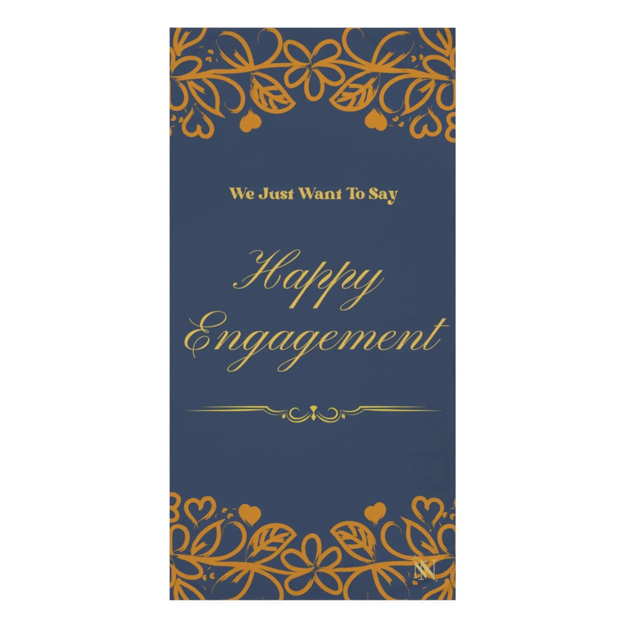 Happy Engagement | Mix & Match Naughty XL Fun-Flirty Lovers’ Towels