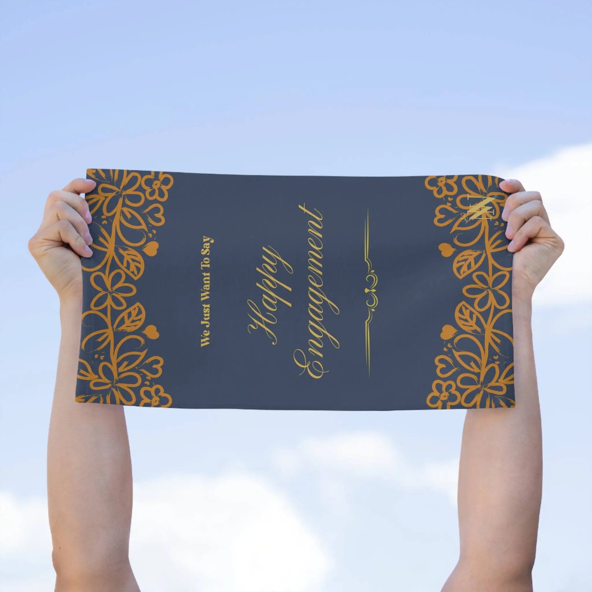 Happy Engagement | Mix & Match Soft Fun-Flirty Lovers’ Towels