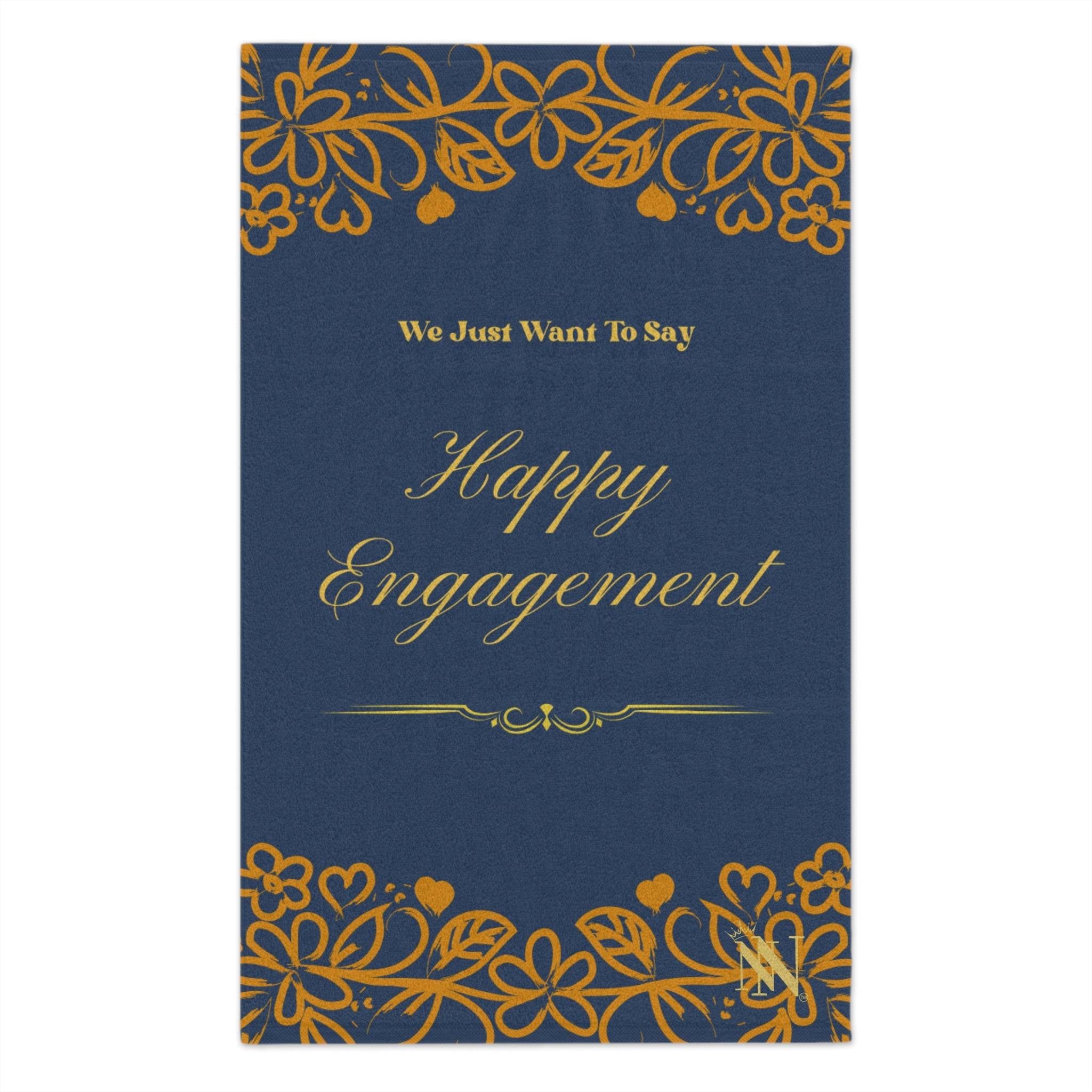 Happy Engagement | Mix & Match Soft Fun-Flirty Lovers’ Towels