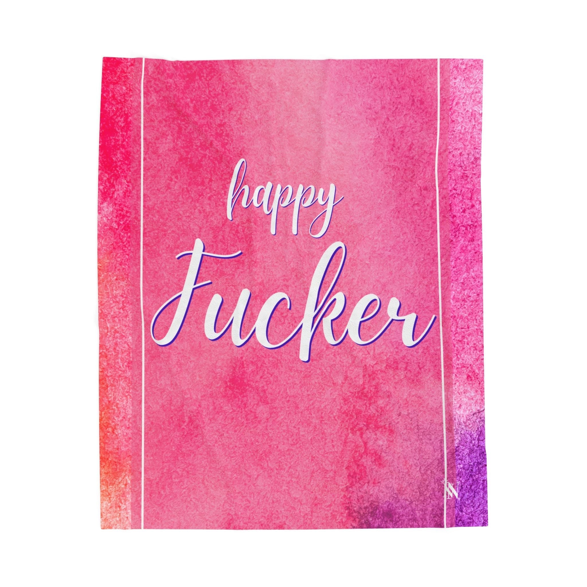 Happy Fucker | Mix & Match Fun Flirty Lovers’ Blankets