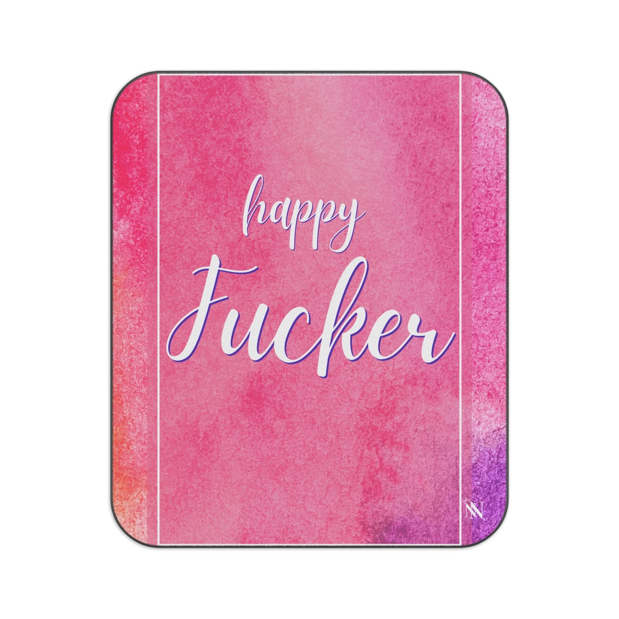 Happy Fucker | Mix Match Fun-Flirty Lovers’ Water-Resistant Blankets