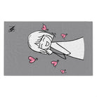 Happy Girl Grey | Mix & Match Soft Fun-Flirty Lovers’ Towels