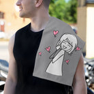 Happy Girl Grey | Mix & Match Soft Fun-Flirty Lovers’ Towels