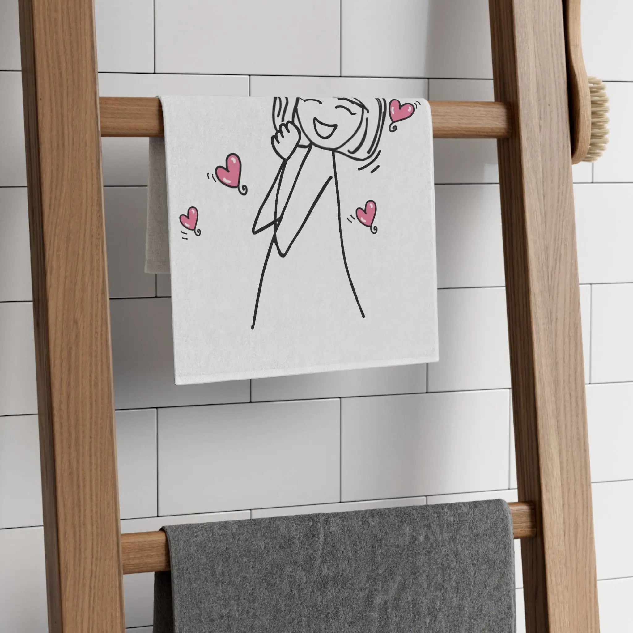 Happy Girl | Mix & Match Soft Fun-Flirty Lovers’ Towels