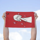Happy Girl Red | Mix & Match Soft Fun-Flirty Lovers’ Towels