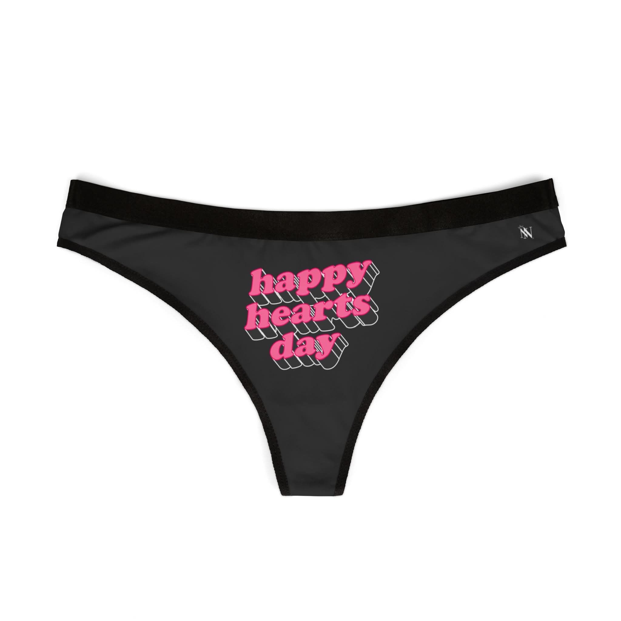 Happy Hearts Day Mix Match Women’s Thong Sex Panties | Playful Gifts