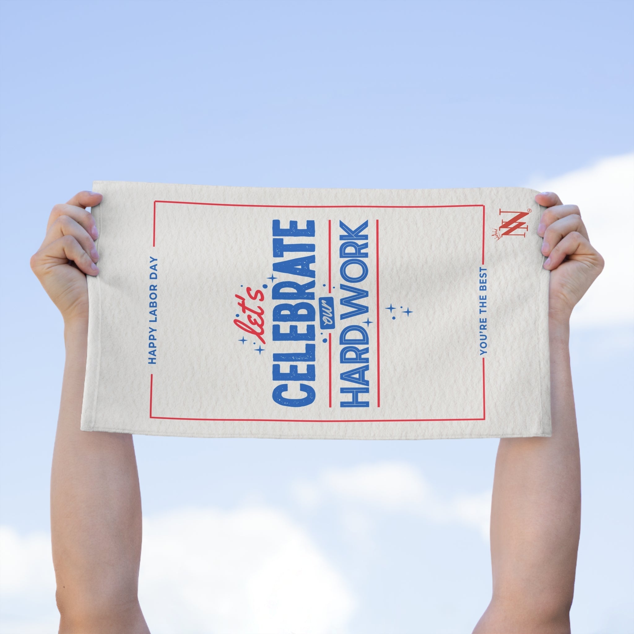 Happy Labor Day | Mix & Match Soft Fun-Flirty Lovers’ Towels