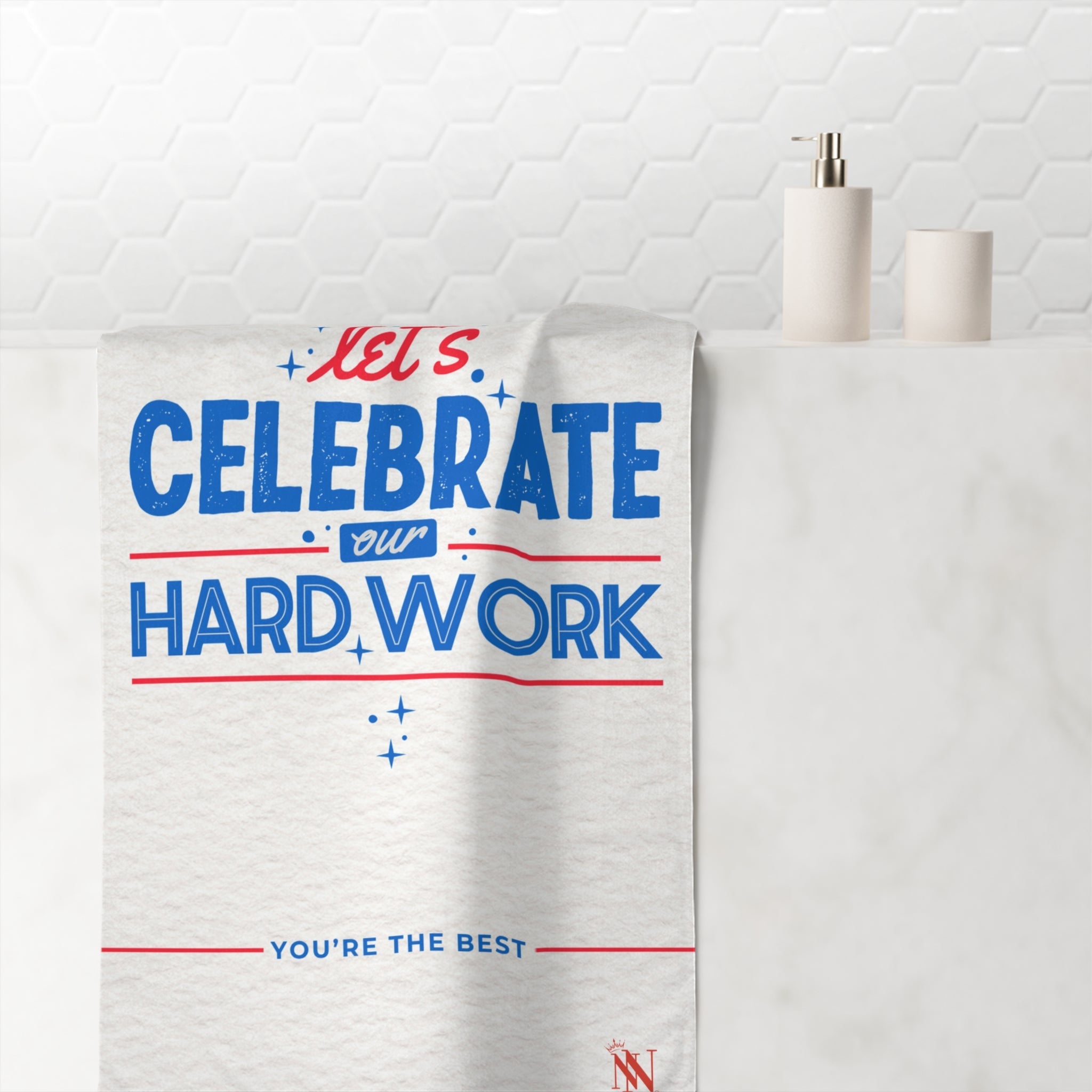 Happy Labor Day | Mix & Match XL Fun-Flirty Lovers’ Towels