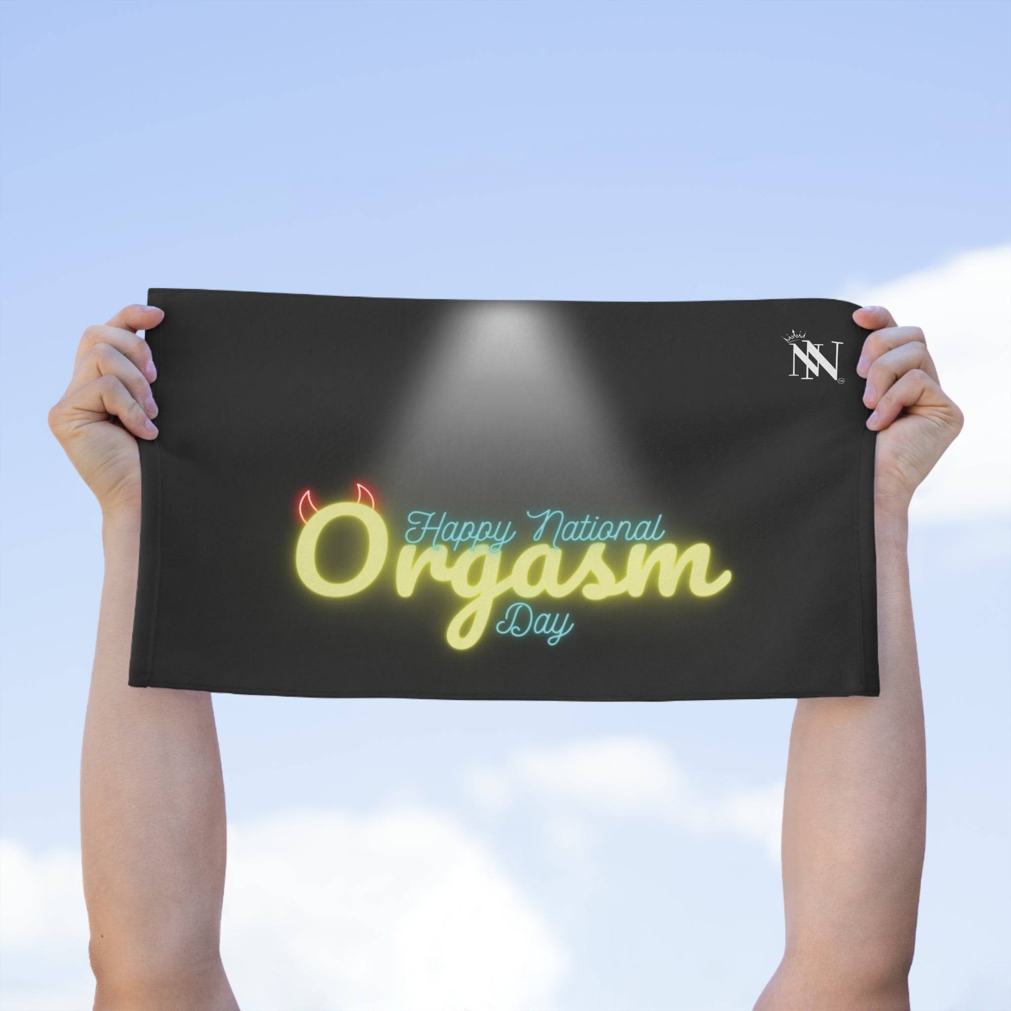 Happy National Orgasm Day | Mix & Match Soft Fun-Flirty Lovers’ Towels