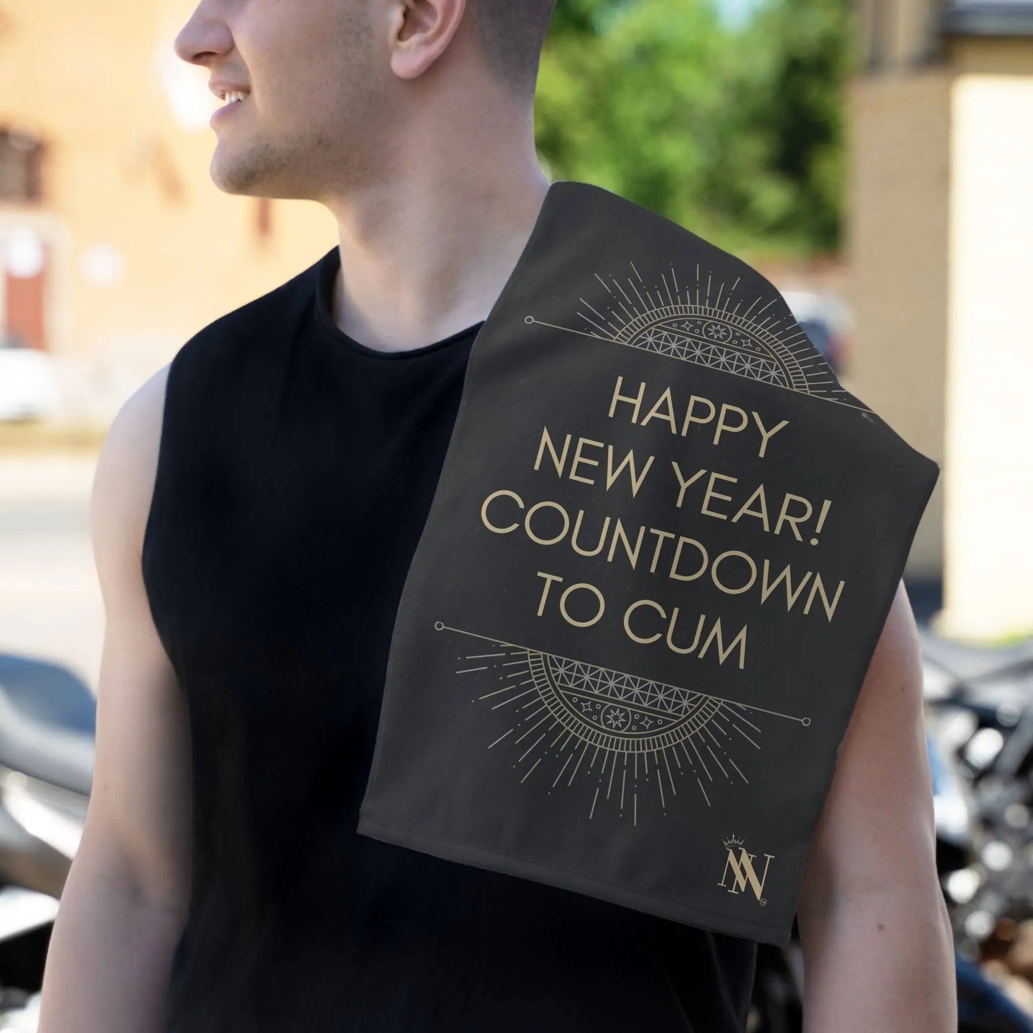 Happy New Year! Countdown to Cum | Mix & Match Soft Fun-Flirty Lovers’ Towels