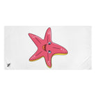Happy Pink Starfish | Mix & Match Naughty XL Fun-Flirty Lovers’ Towels