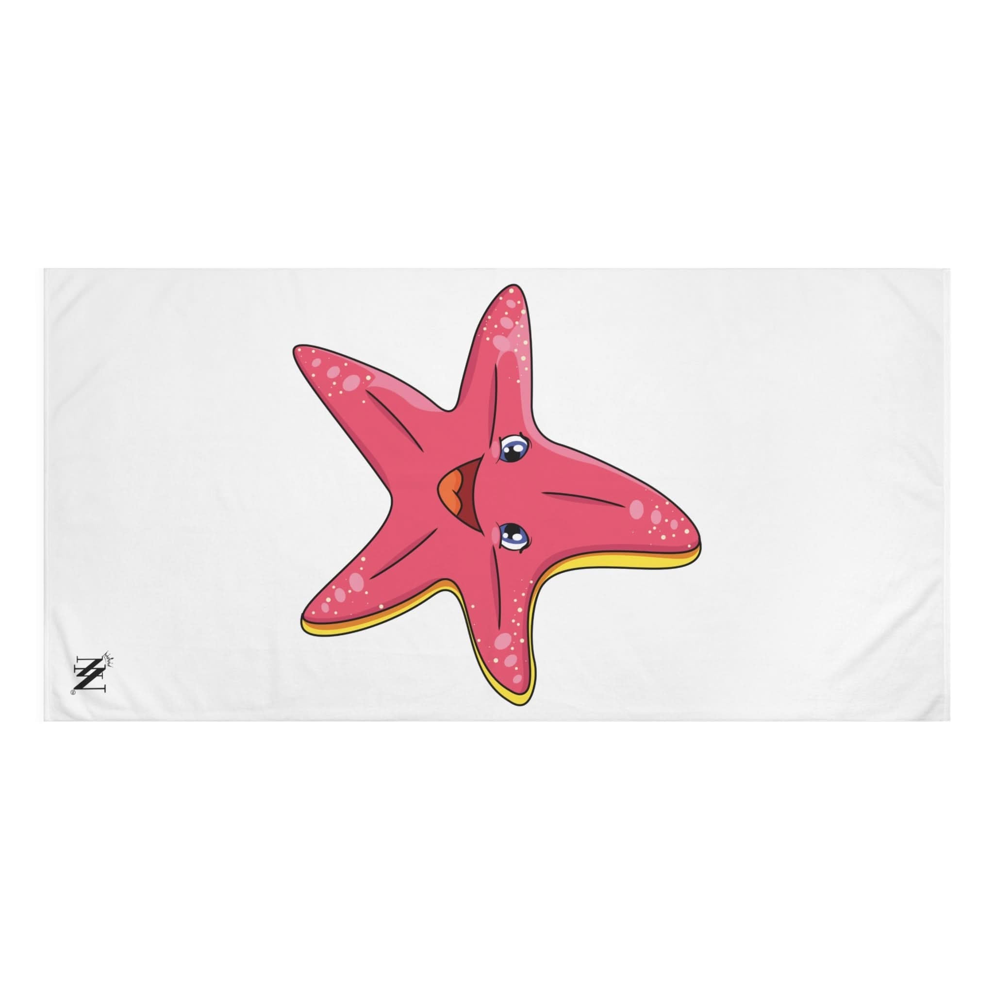 Happy Pink Starfish | Mix & Match Naughty XL Fun-Flirty Lovers’ Towels