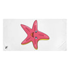 Happy Pink Starfish | Mix & Match Naughty XL Fun-Flirty Lovers’ Towels