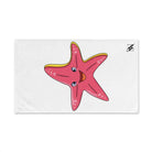 Happy Pink Starfish | Mix & Match Original Fun-Flirty Lovers’ Towels