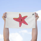 Happy Pink Starfish | Mix & Match Soft Fun-Flirty Lovers’ Towels