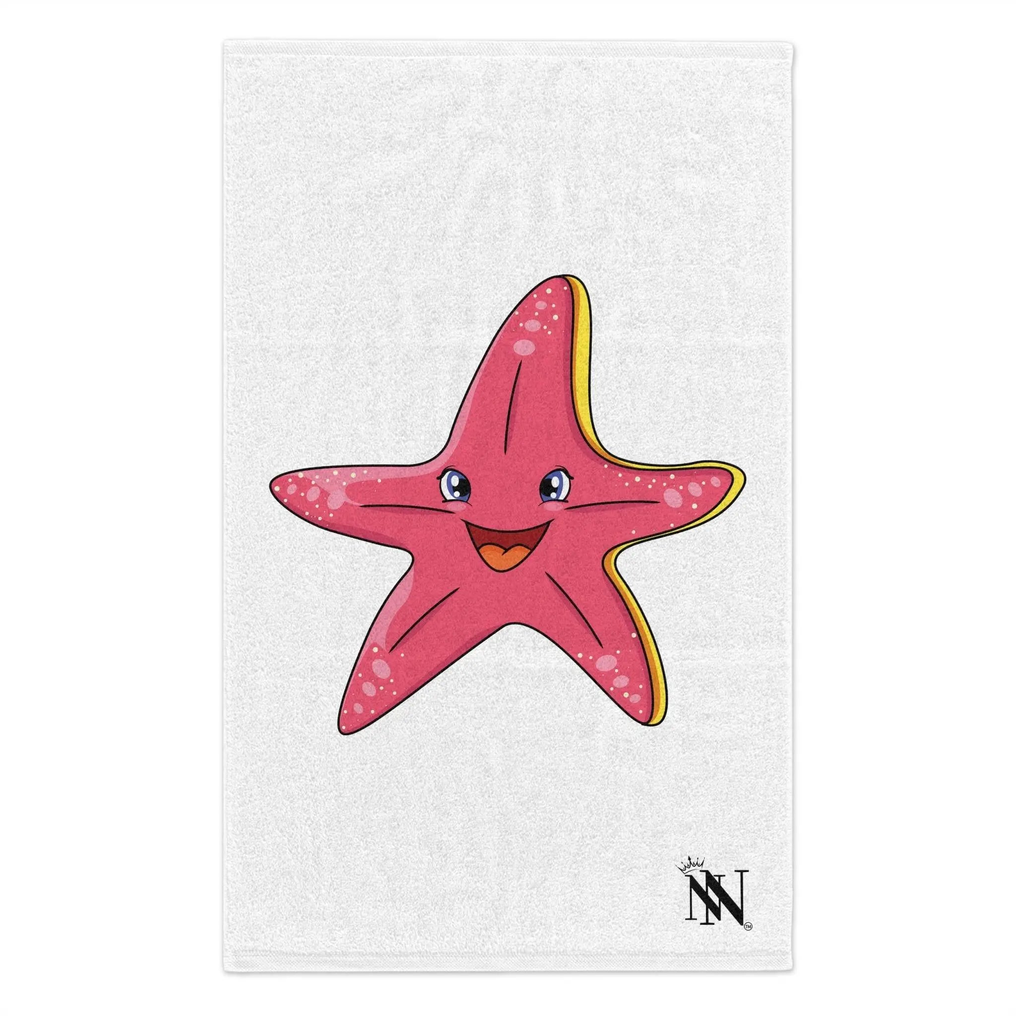 Happy Pink Starfish | Mix & Match Soft Fun-Flirty Lovers’ Towels