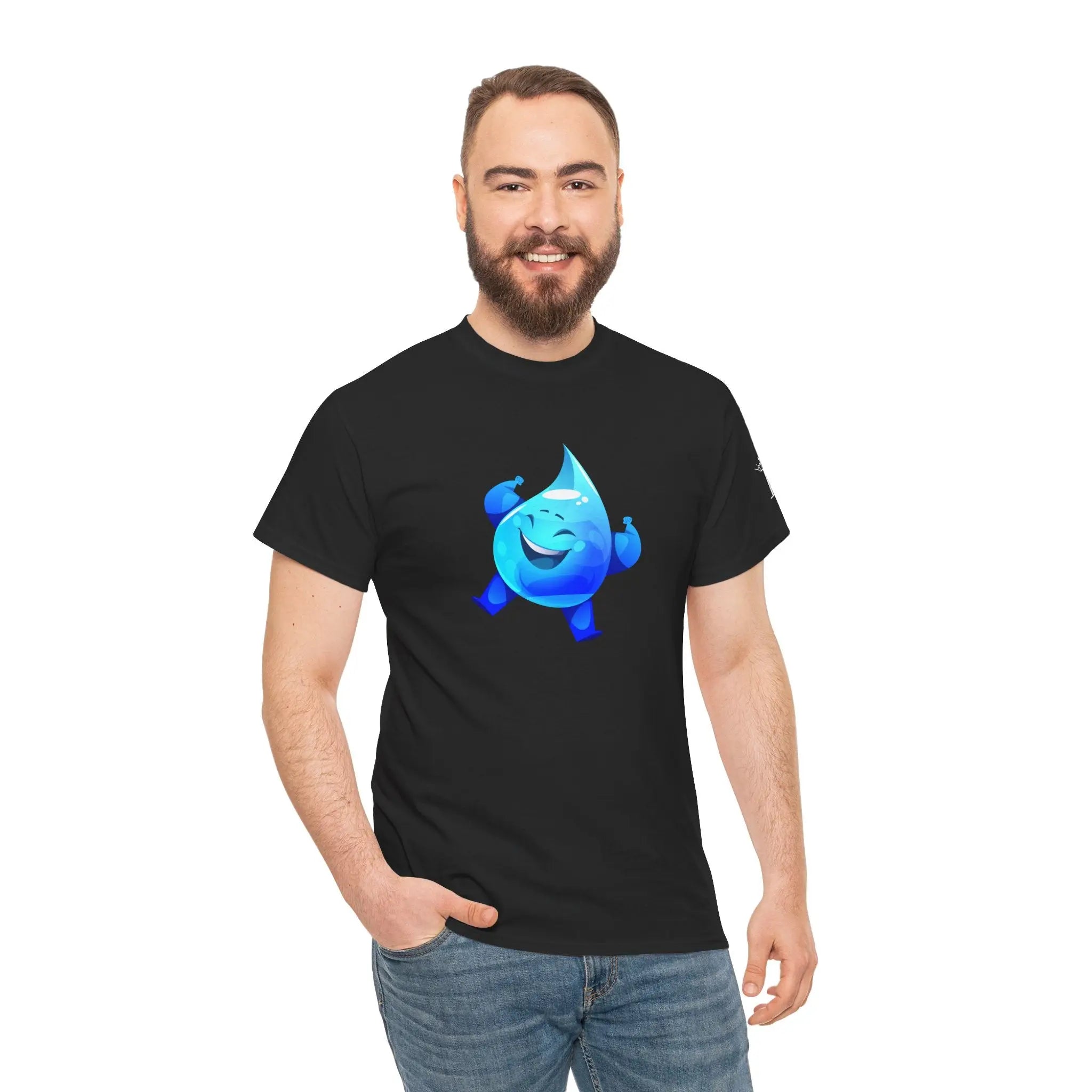 Happy Rain Drop | Mix & Match 100% Cotton Unisex Fun-Flirty Lovers’ Tees