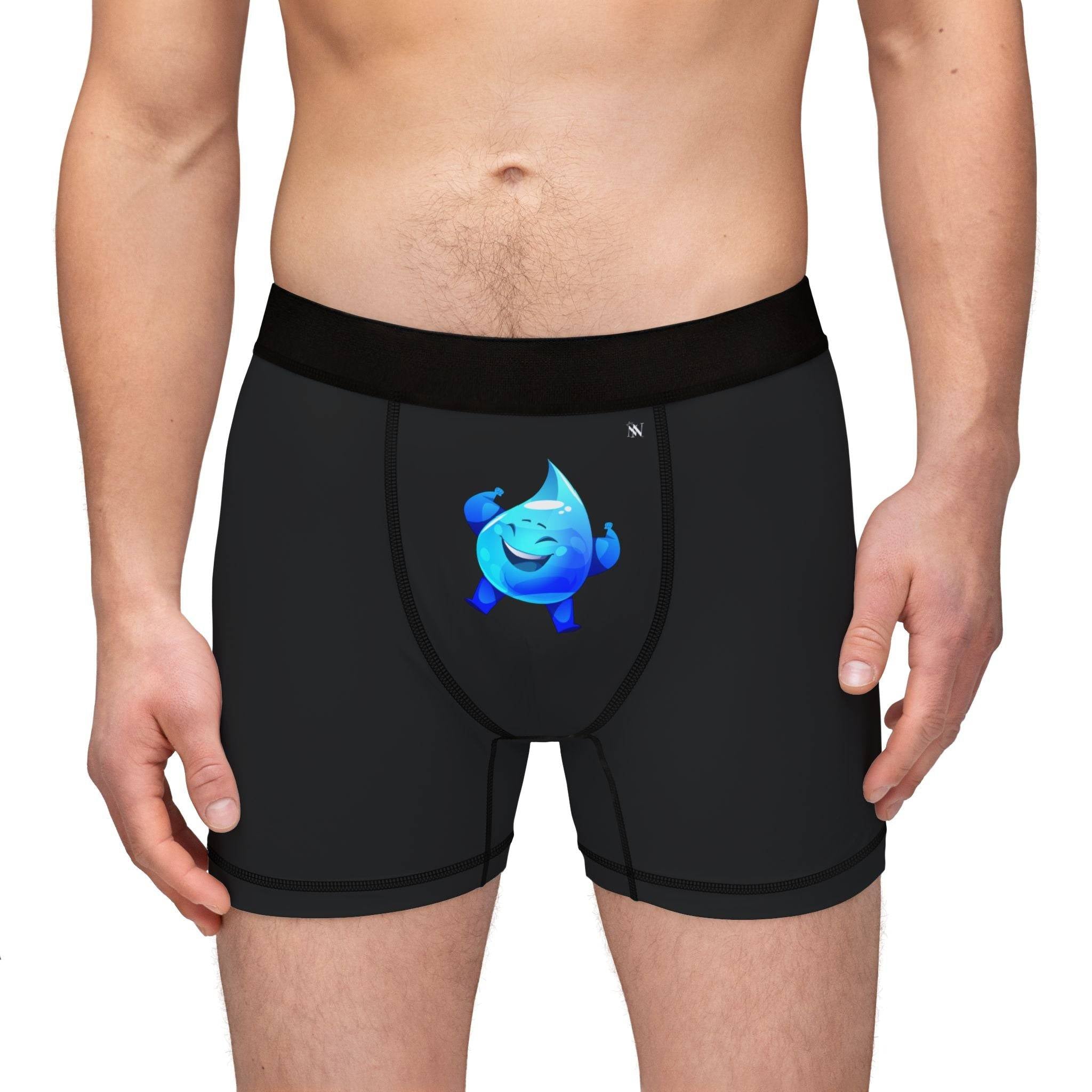 Happy Rain Drop | Mix and Match Fun-Flirty Lovers’ Boxer Briefs