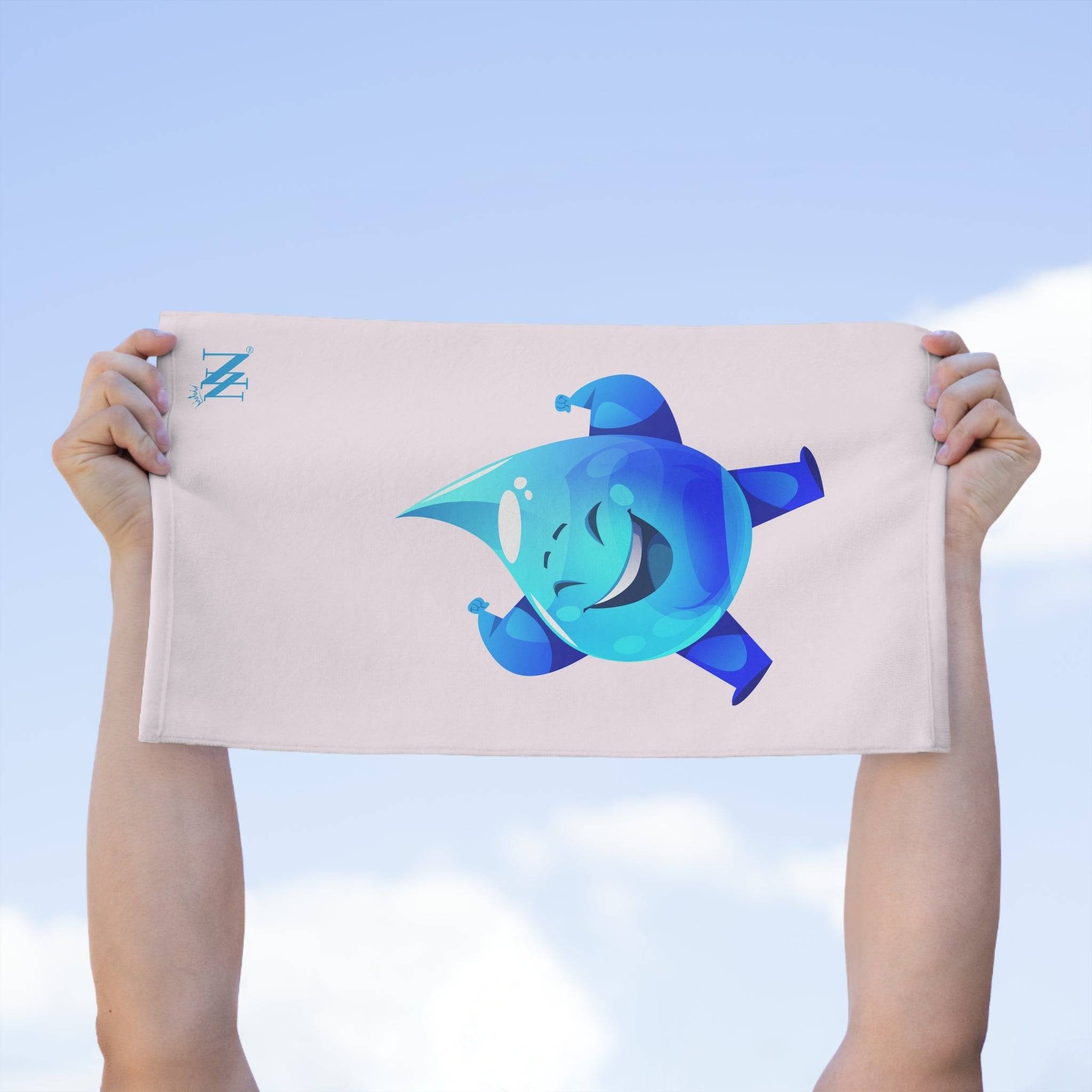 Happy Rain Drop Soft Pink Mix & Match Soft Sex Towels | Naughty Lovers’ Gifts