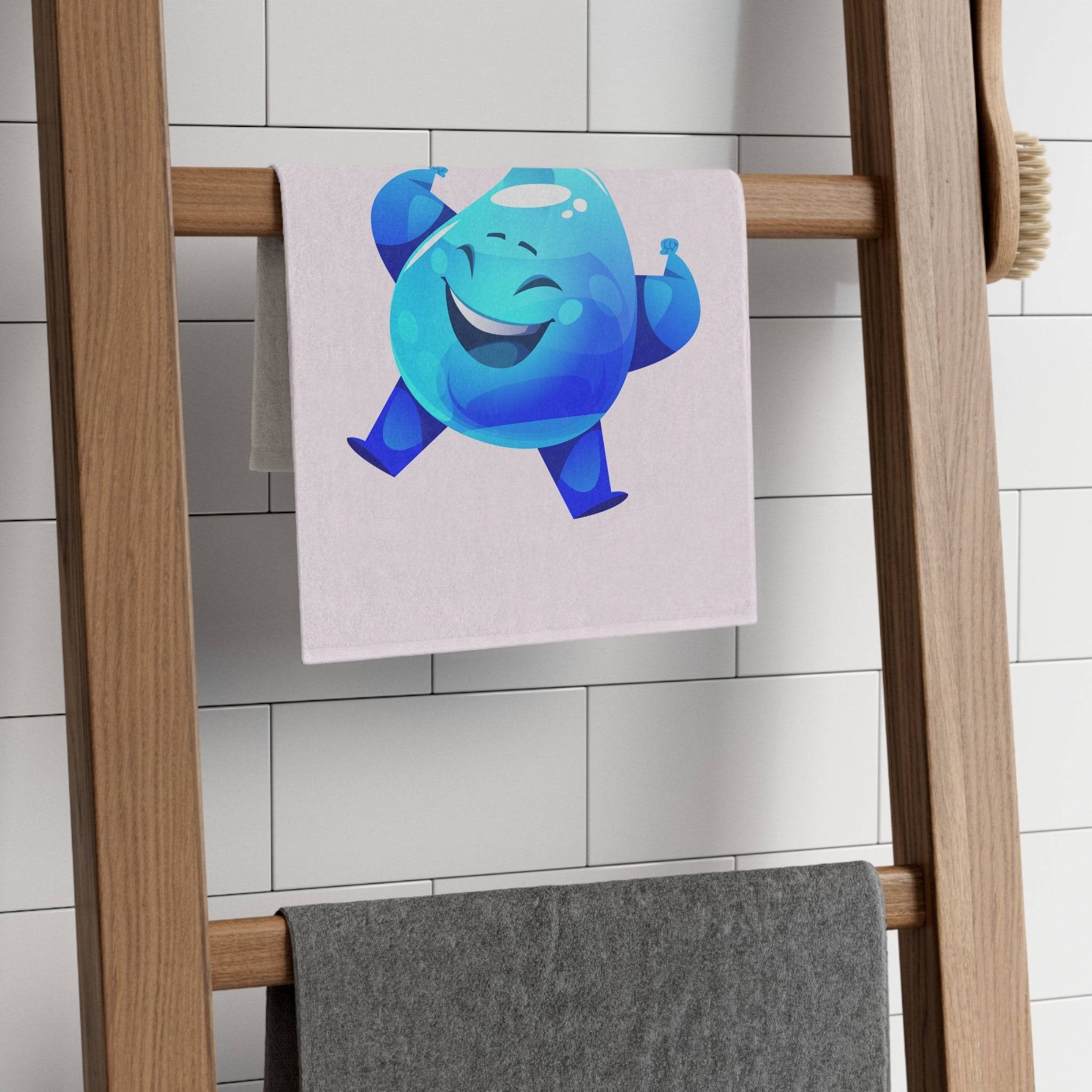 Happy Rain Drop Soft Pink Mix & Match Soft Sex Towels | Naughty Lovers’ Gifts