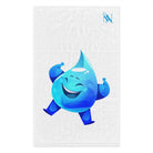 Happy Rain Drop White Mix & Match Soft Sex Towels | Naughty Lovers’ Gifts