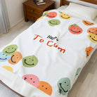 Happy To Cum | Mix & Match Fun Flirty Lovers’ Blankets