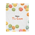 Happy To Cum | Mix & Match Fun Flirty Lovers’ Blankets