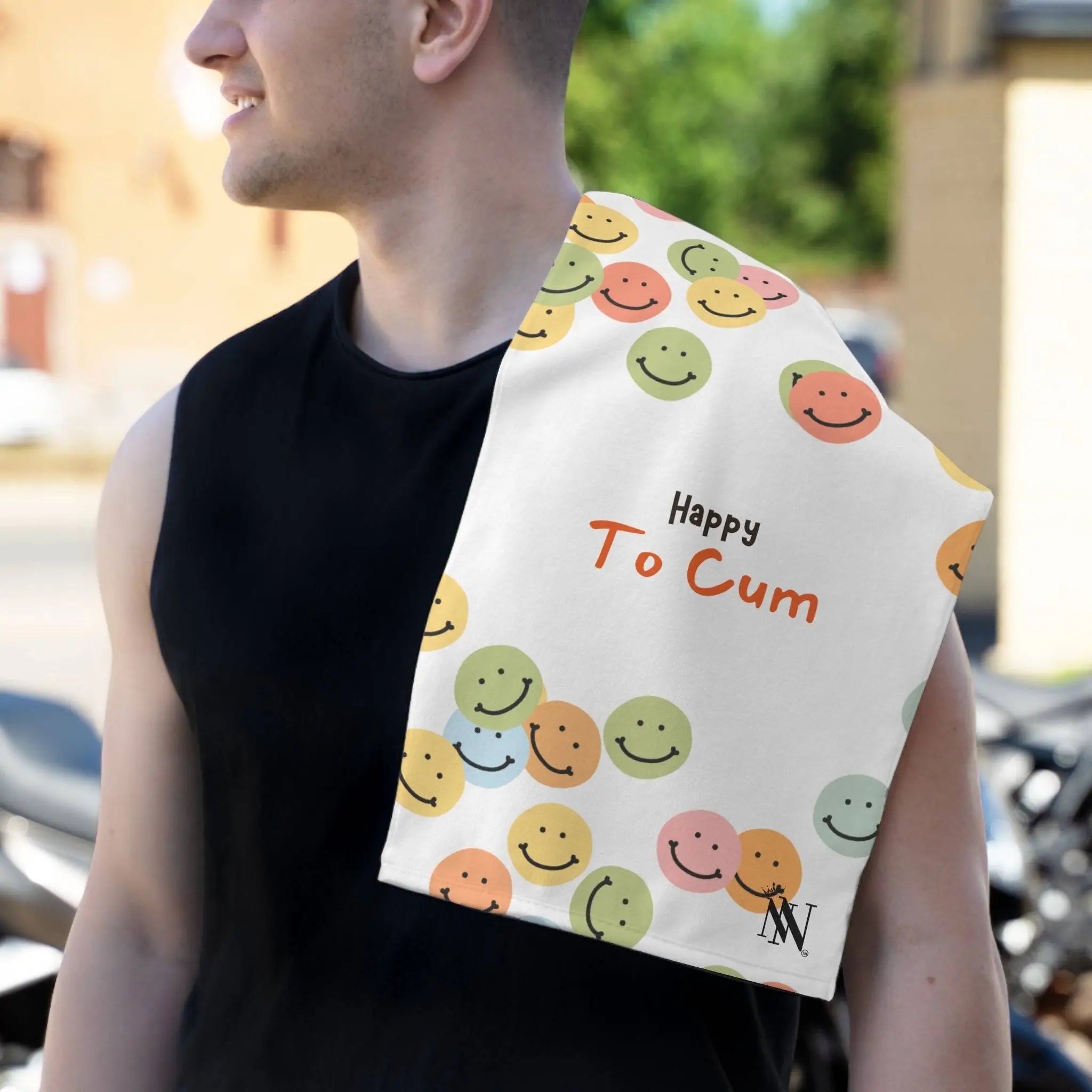 Happy to Cum | Mix & Match Soft Fun-Flirty Lovers’ Towels