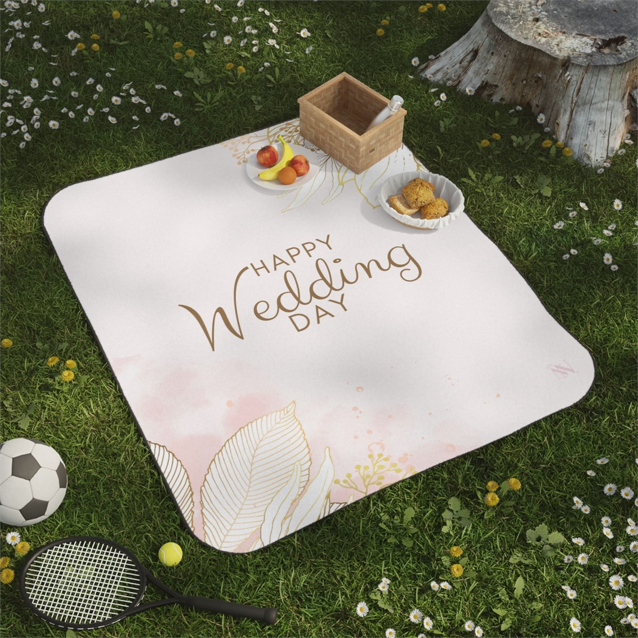 Happy Wedding Day | Mix Match Fun-Flirty Lovers’ Water-Resistant Blankets