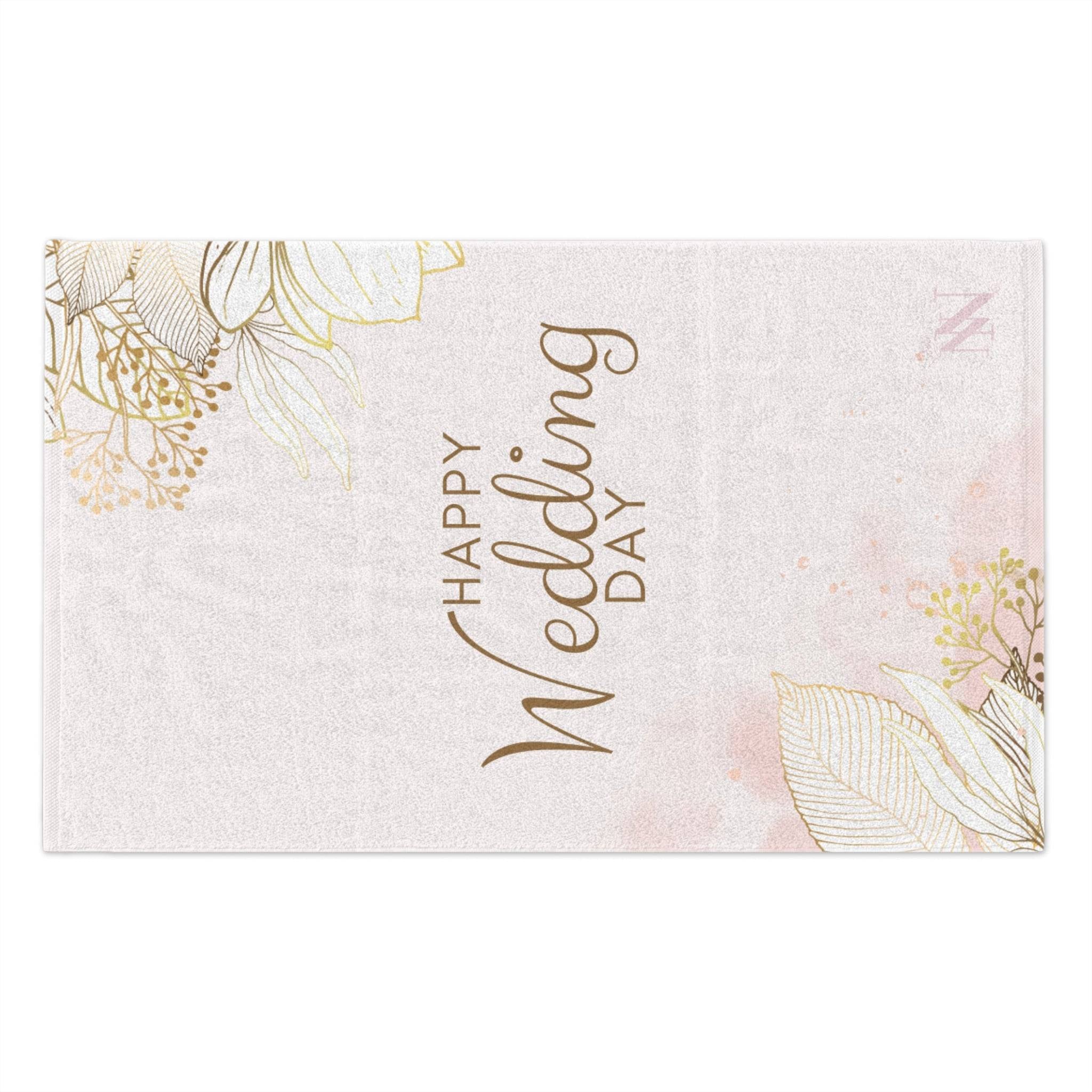 Happy Wedding Day | Mix & Match Soft Fun-Flirty Lovers’ Towels