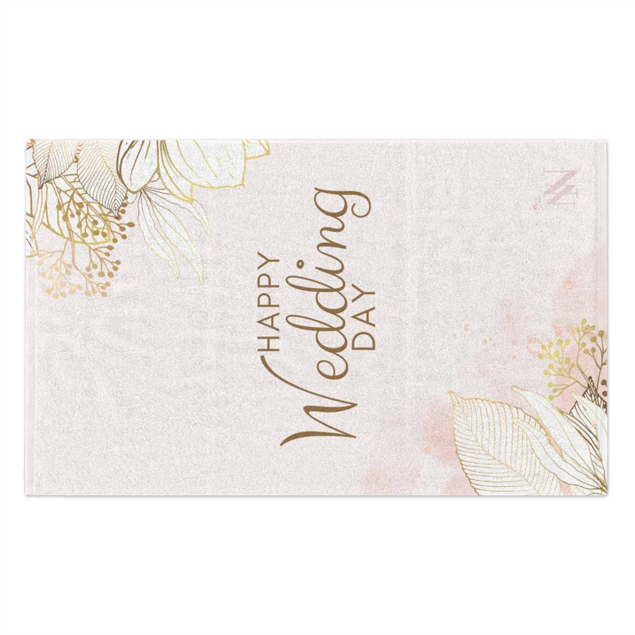 Happy Wedding Day | Mix & Match Soft Fun-Flirty Lovers’ Towels