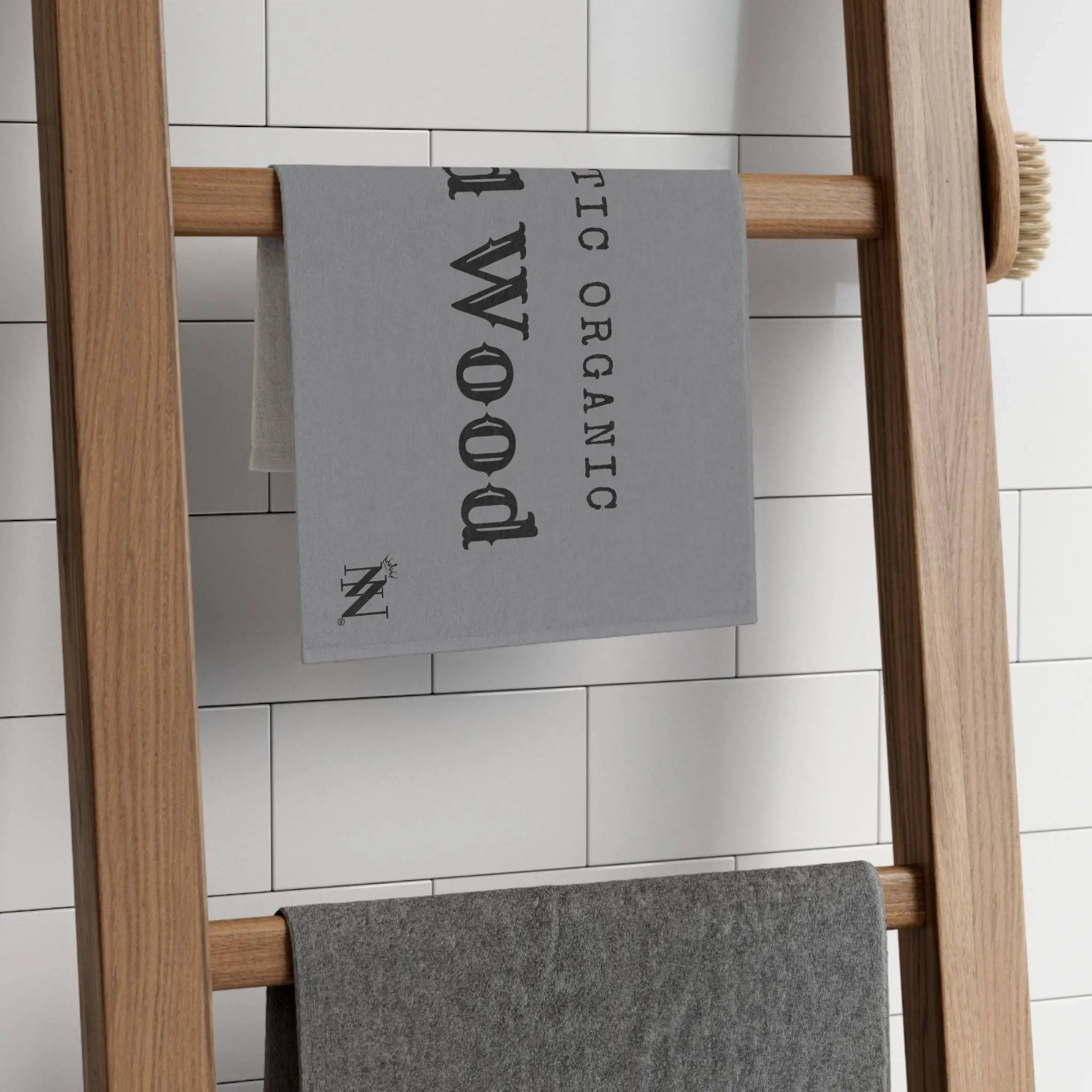 Hard Wood Grey Mix & Match Soft Sex Towels | Flirty Lovers’ Gifts