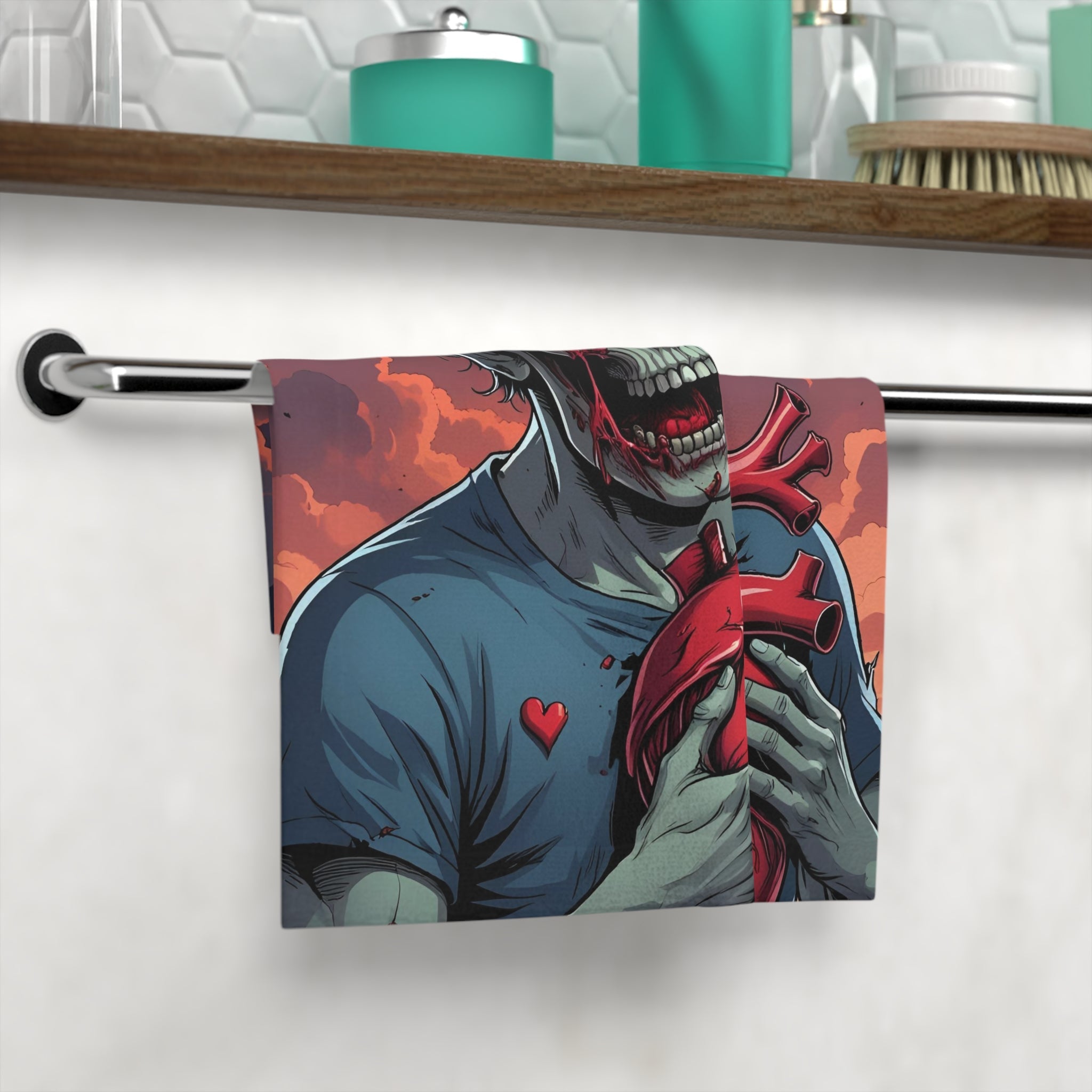 Have My Zombie Heart | Mix & Match Lils’ Fun-Flirty Lovers’ Towels