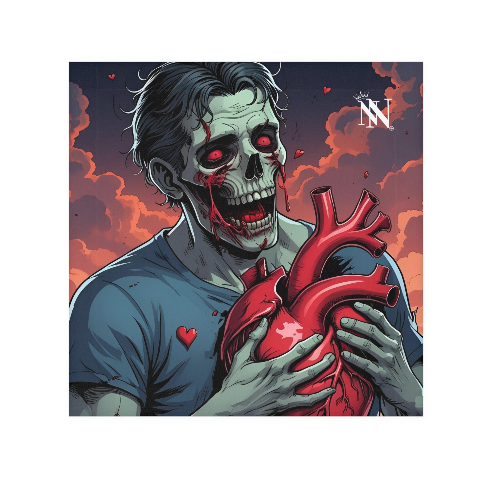 Have My Zombie Heart | Mix & Match Lils’ Fun-Flirty Lovers’ Towels