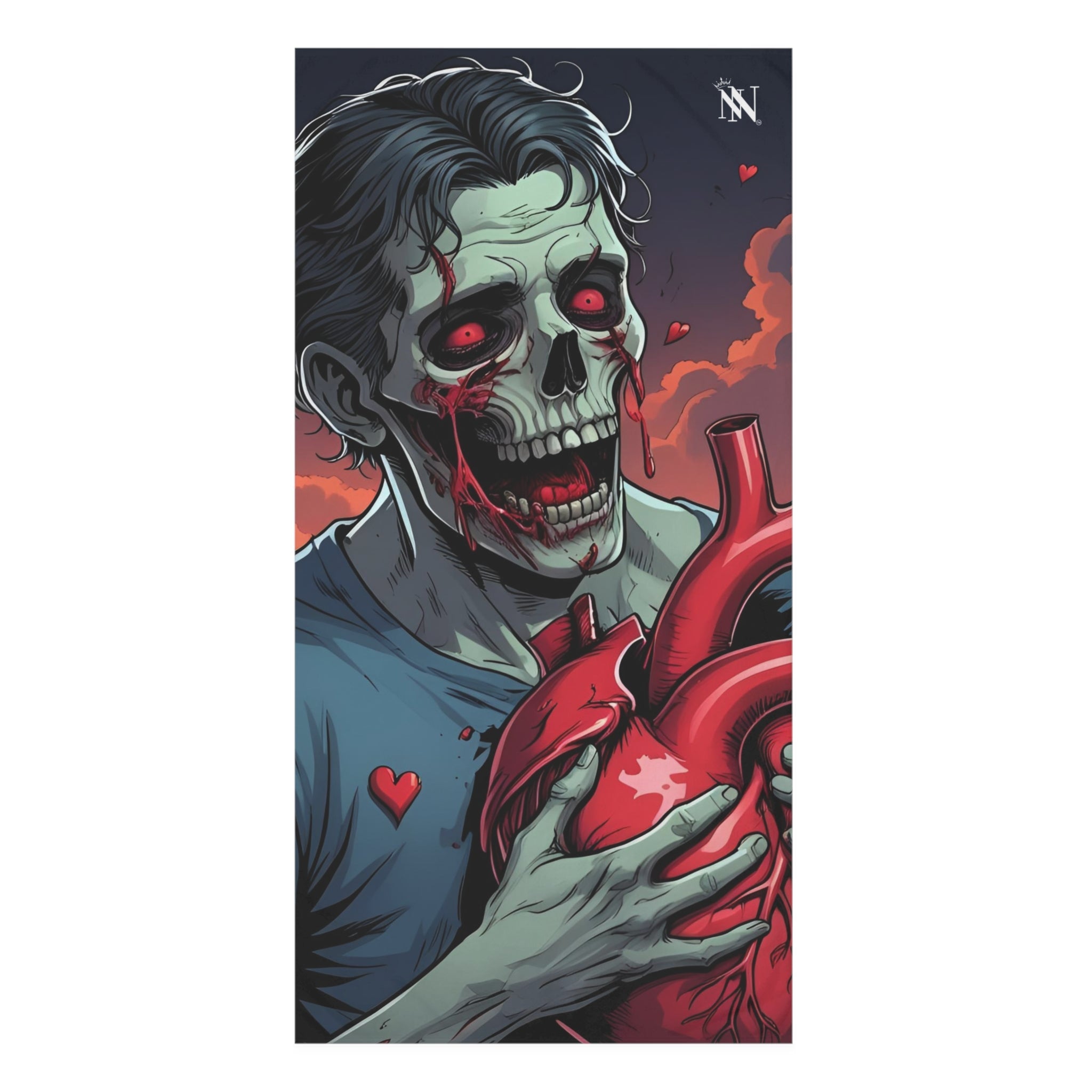 Have My Zombie Heart | Mix & Match XL Fun-Flirty Lovers’ Towels
