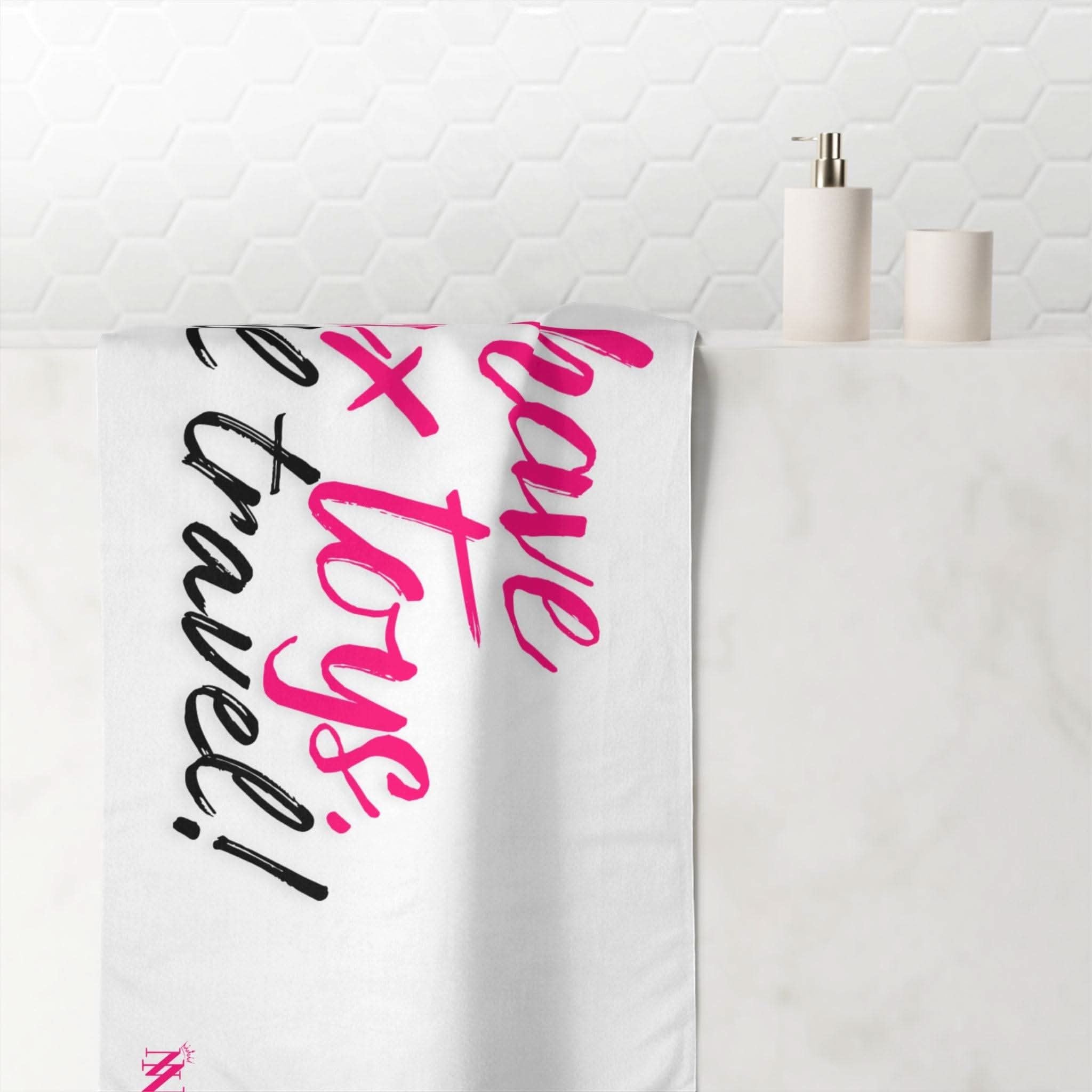 Have Sex Toys Will Travel! | Mix & Match Naughty XL Fun-Flirty Lovers’ Towels