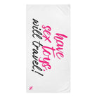 Have Sex Toys Will Travel! | Mix & Match Naughty XL Fun-Flirty Lovers’ Towels
