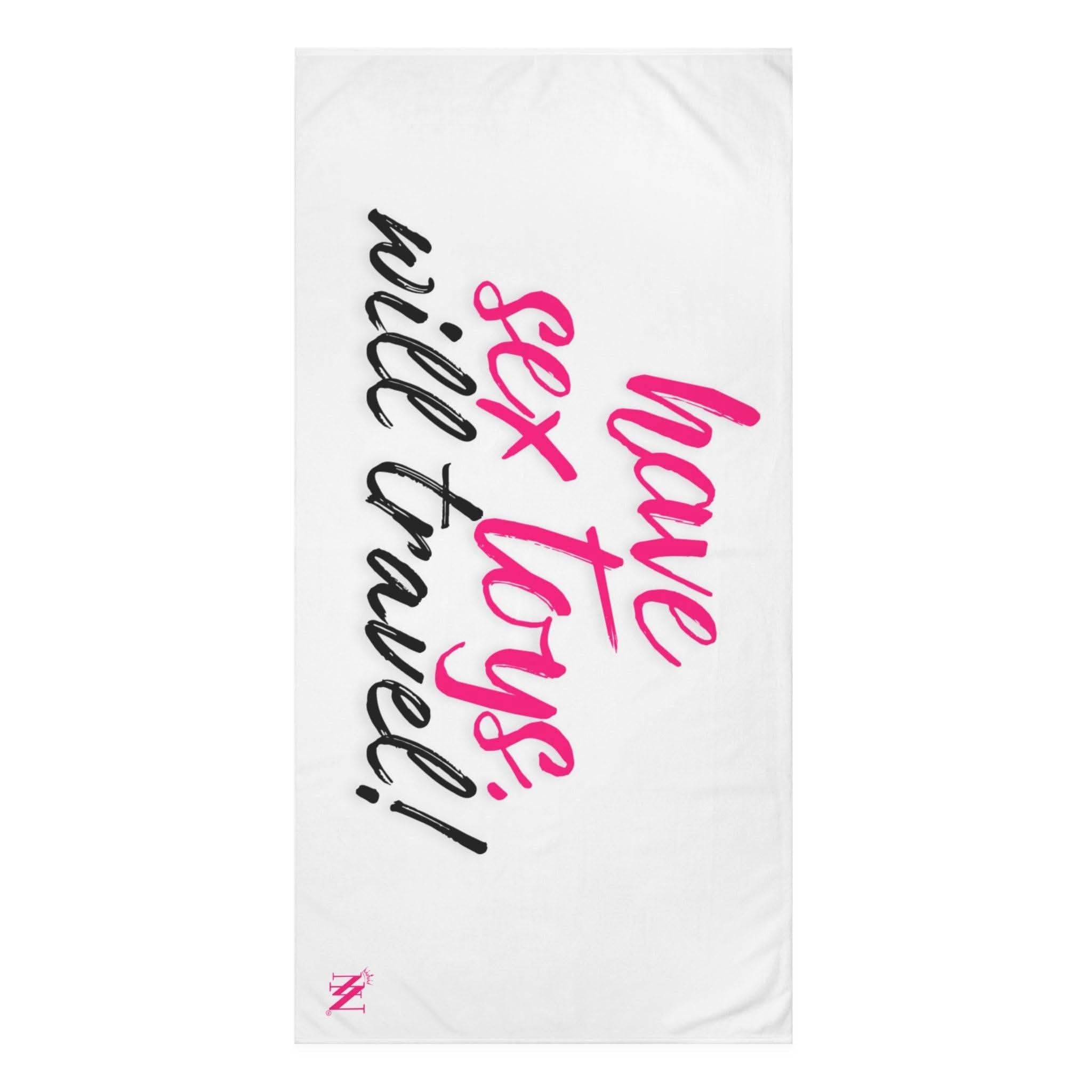 Have Sex Toys Will Travel! | Mix & Match Naughty XL Fun-Flirty Lovers’ Towels