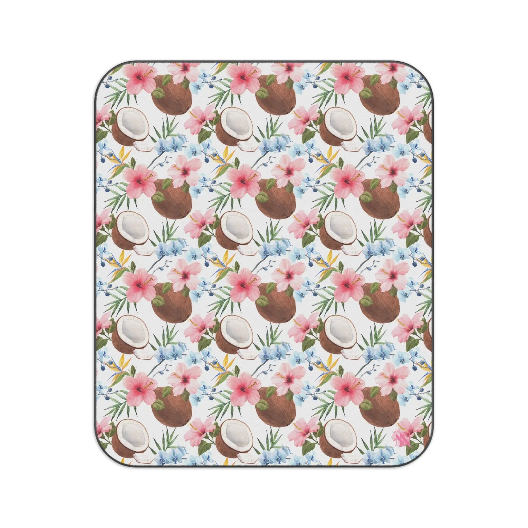 Hawaiian Coconut Shirt | Mix Match Fun-Flirty Lovers’ Water-Resistant Blankets