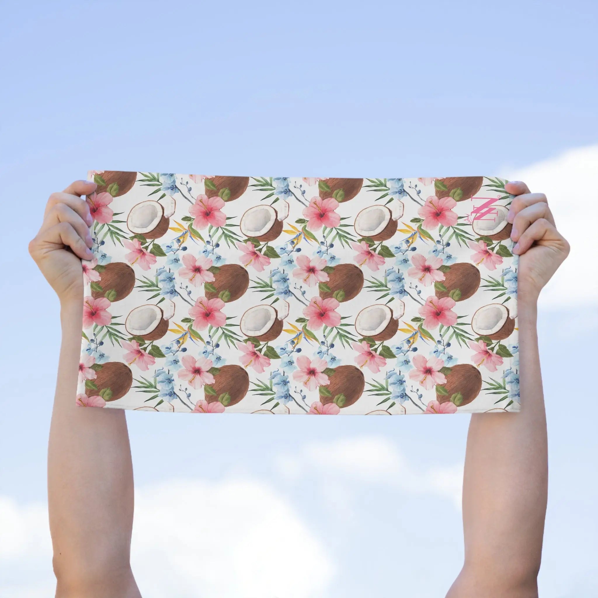 Hawaiian Coconut Shirt | Mix & Match Soft Fun-Flirty Lovers’ Towels