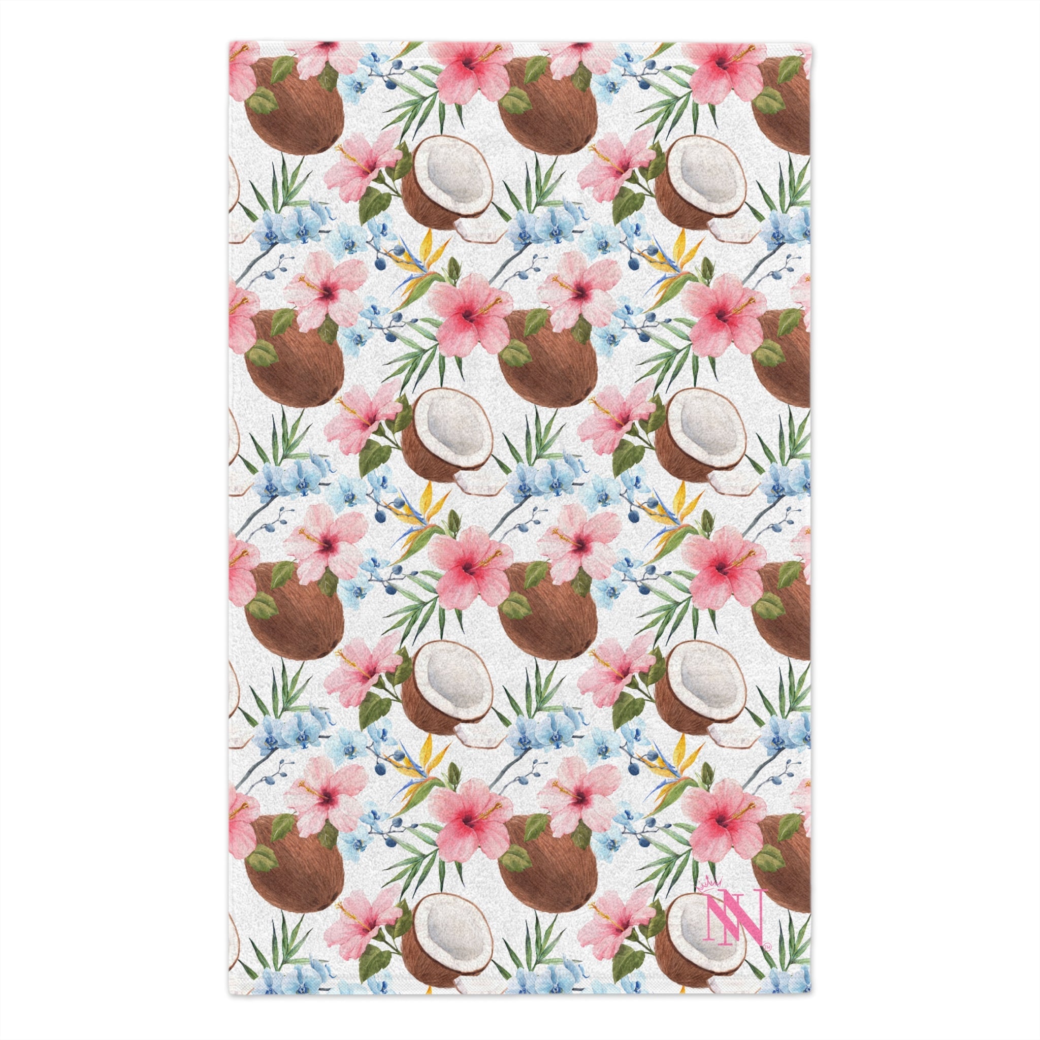 Hawaiian Coconut Shirt | Mix & Match Soft Fun-Flirty Lovers’ Towels