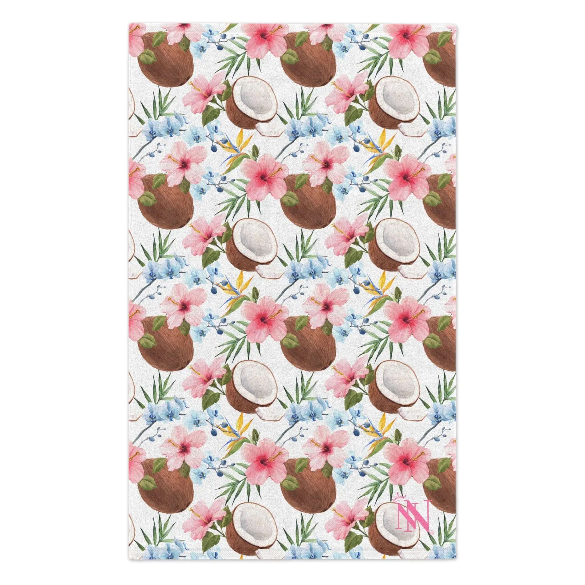 Hawaiian Coconut Shirt | Mix & Match Soft Fun-Flirty Lovers’ Towels