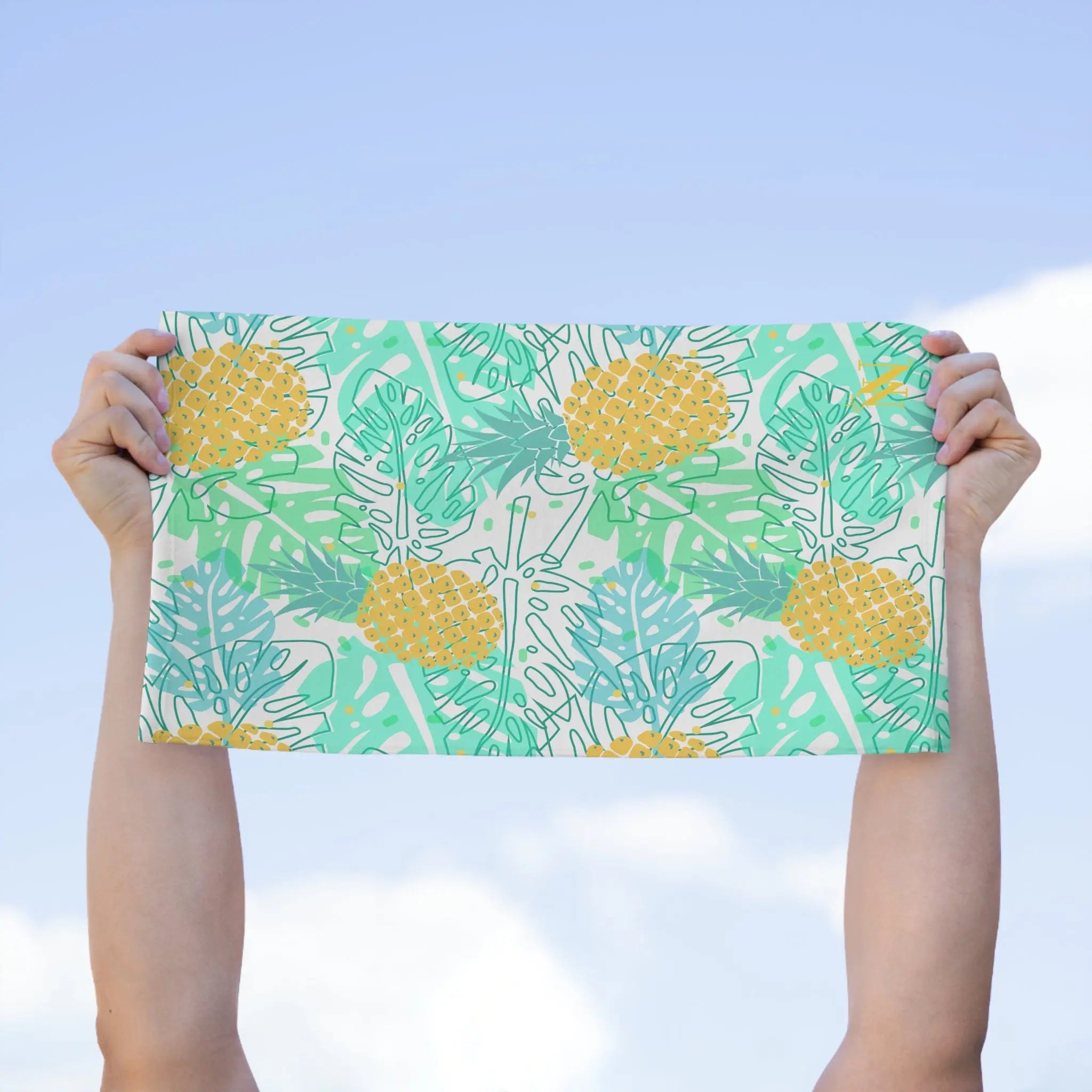 Hawaiian Pineapple Shirt | Mix & Match Soft Fun-Flirty Lovers’ Towels