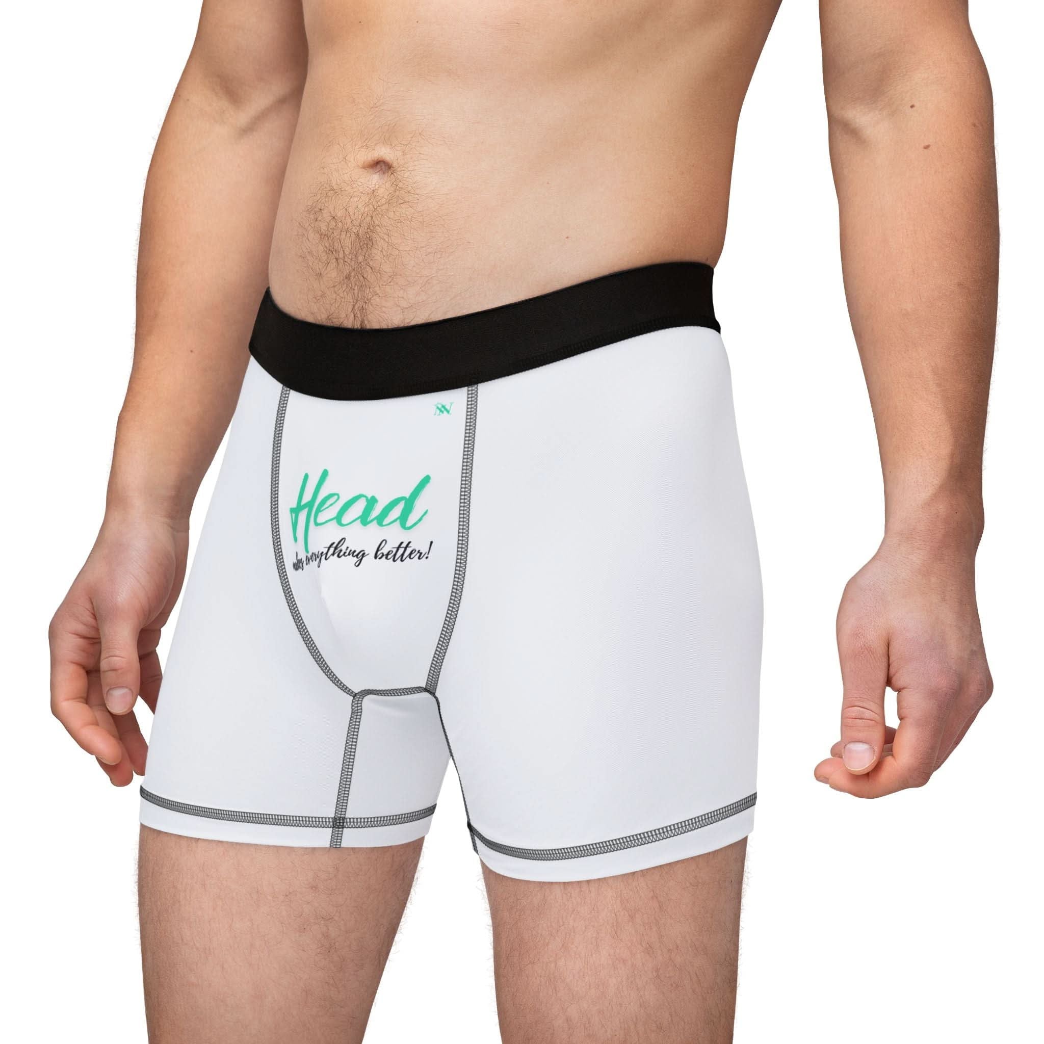 Head Makes Everything Better! | Mix & Match Fun-Flirty Lovers’ Boxer Briefs