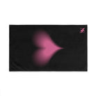 Heart Fades Black | Mix & Match Original Fun-Flirty Lovers’ Towels