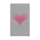 Heart Fades Light Grey | Mix & Match Original Fun-Flirty Lovers’ Towels